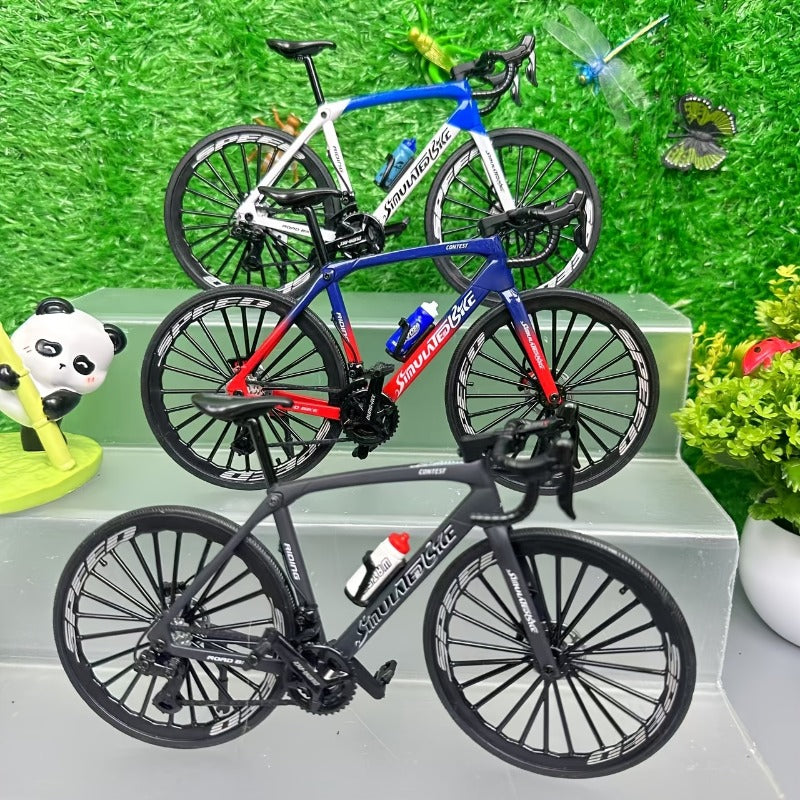 Retro metal bicycle model kit