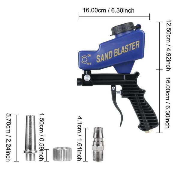 đĽHOT SALE 50%OFFâ¨Pneumatic sandblasting gun
