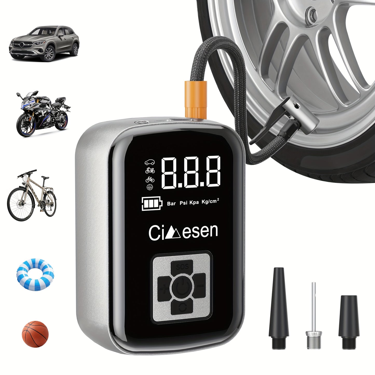 Unlimited multi-functional air pump