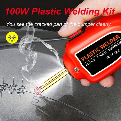 Portable Rechargeable Cordless Plastic Welding Machine Set