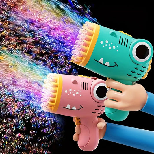 Fully automatic handheld bubble machine
