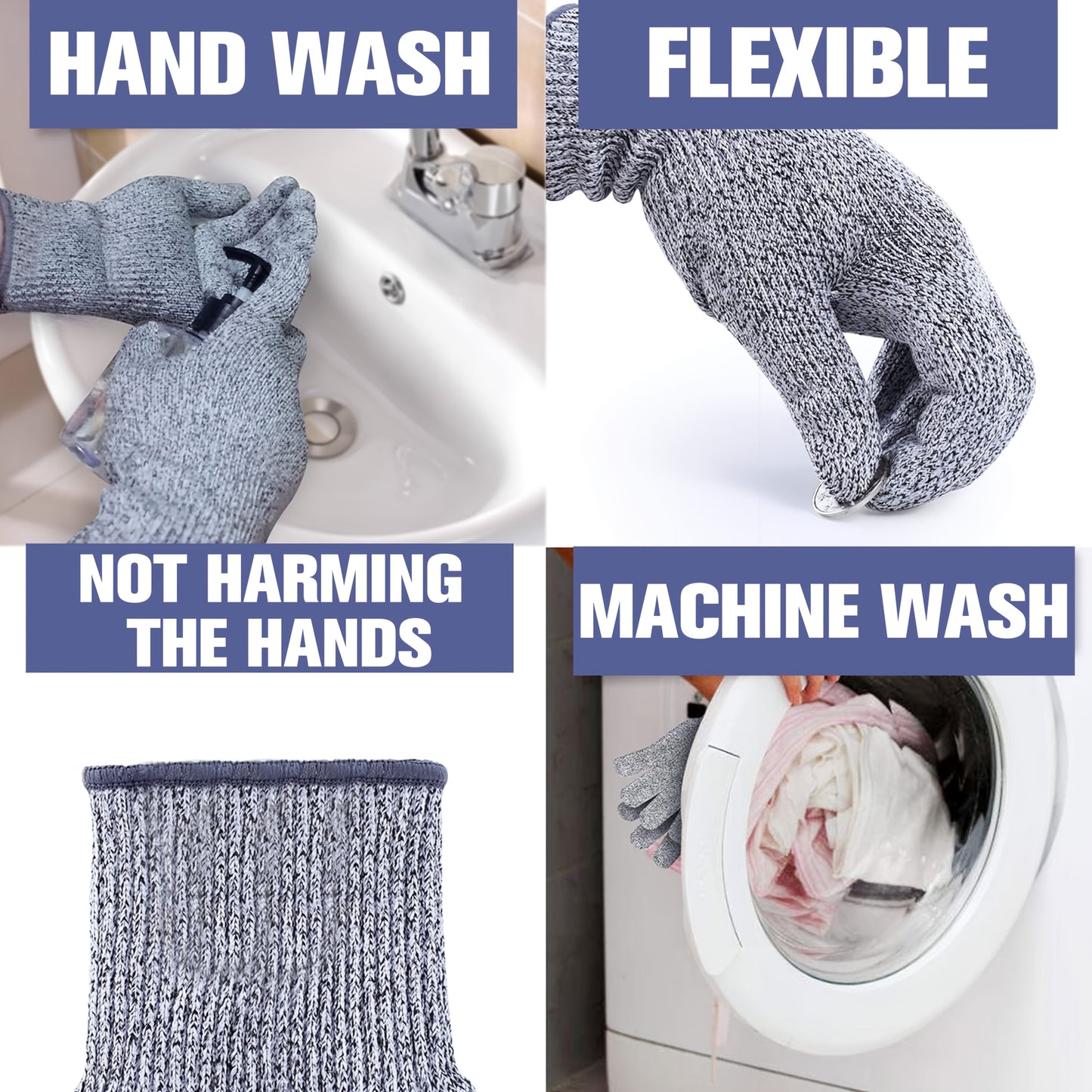 Level 5 puncture-resistant safety gloves