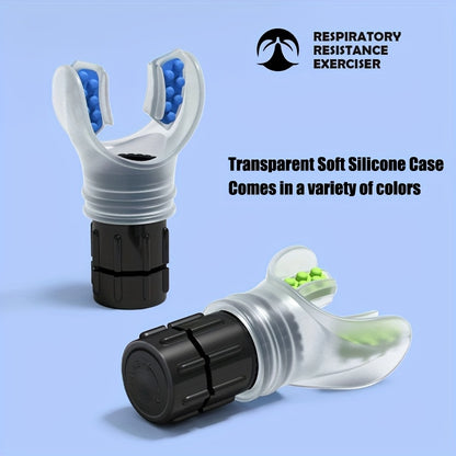 Abdominal breathing trainer: Improves lung capacity and respiratory health.