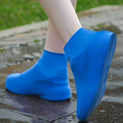👟Durable silicone rain boot covers