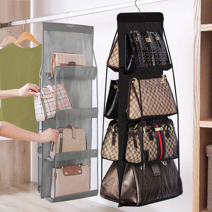 🔥Hanging Handbag Dust-Proof Organizer with 6/8 Large Pockets