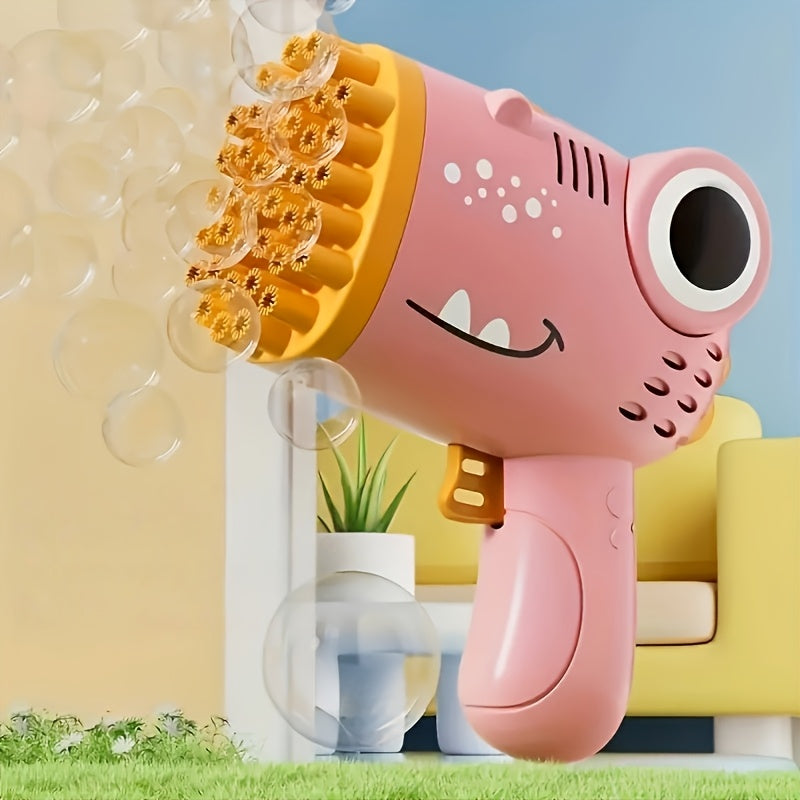 Fully automatic handheld bubble machine