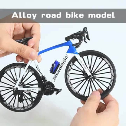Retro metal bicycle model kit