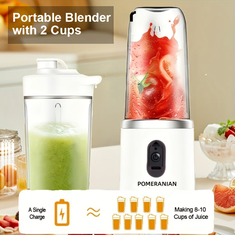 🍊Double-cup fruit and vegetable juicer