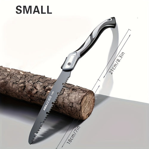 Industrial-grade steel folding saw