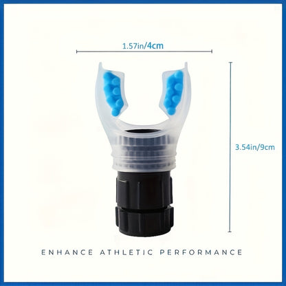 Abdominal breathing trainer: Improves lung capacity and respiratory health.