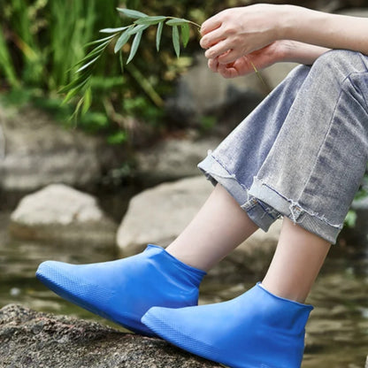 👟Durable silicone rain boot covers
