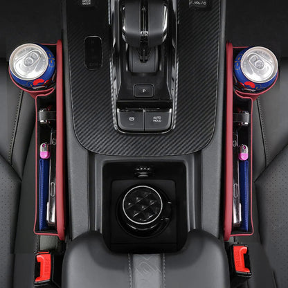 Car seat gap storage box