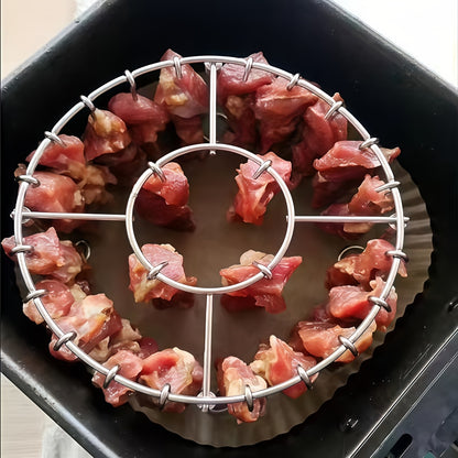 🔥304 stainless steel vertical grill with 24 skewers