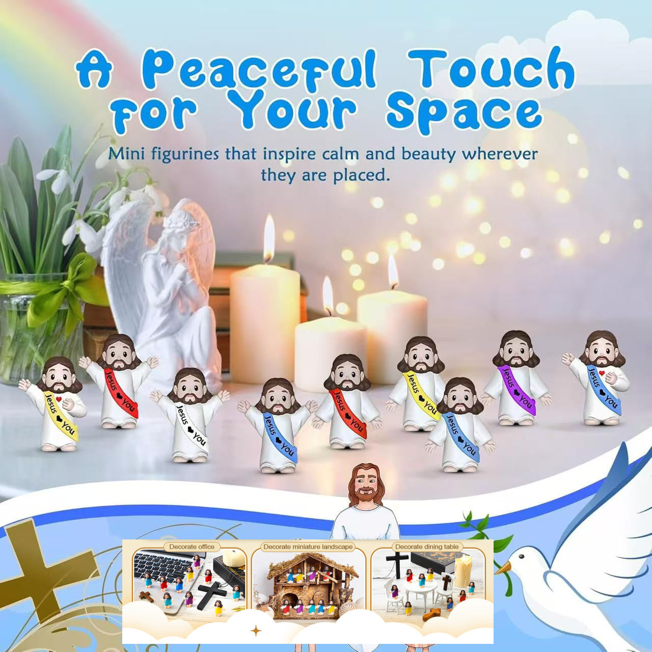 🙏 Mini Jesus statue