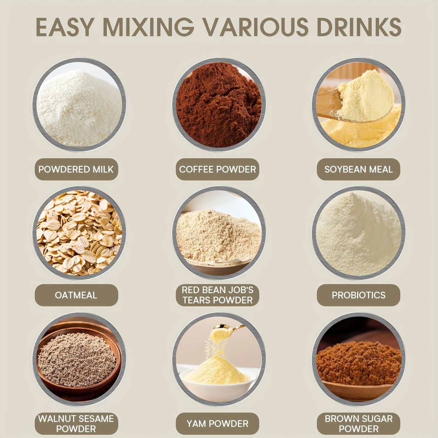 ☕ Automatic self-stirring mug with LED temperature display.