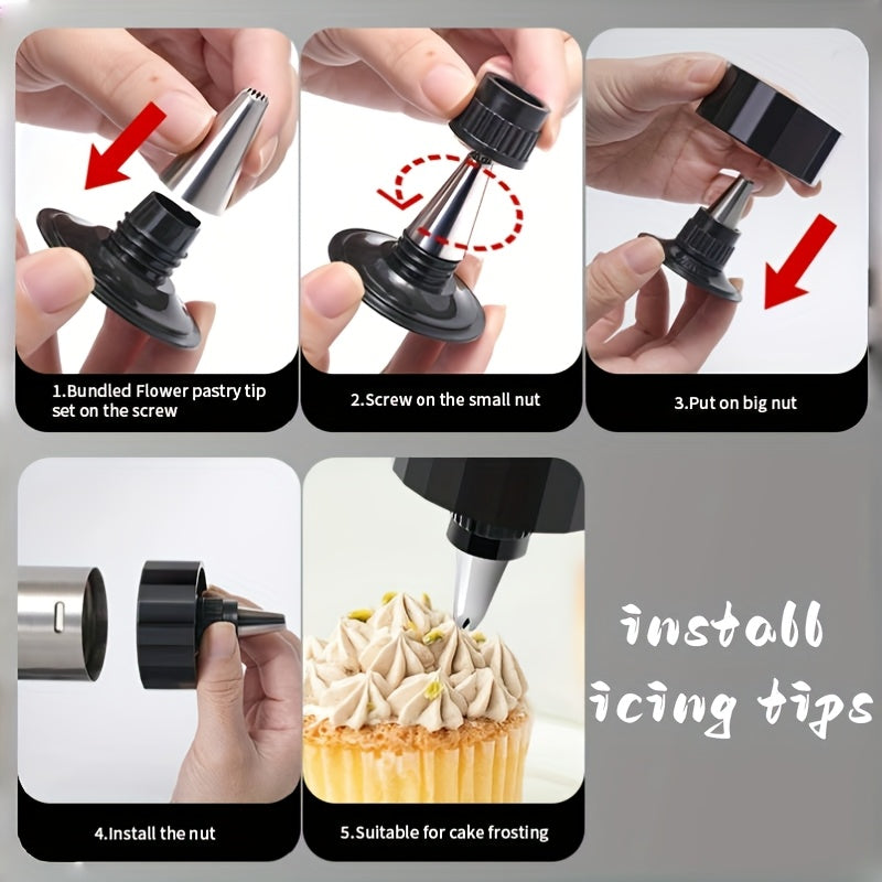 22-piece cookie press/extruder set