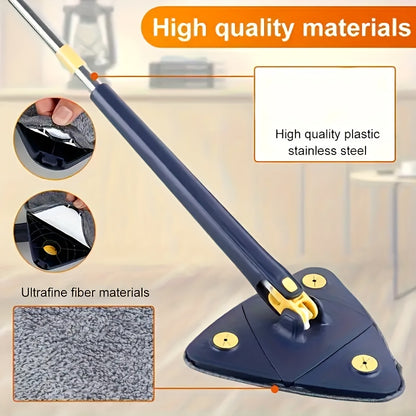 🏆 360° Rotatable Adjustable Cleaning Mop