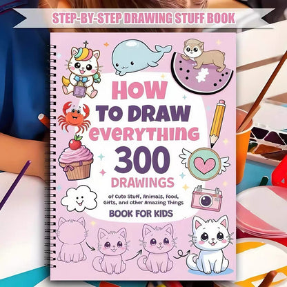 📘300-Step Drawing Book