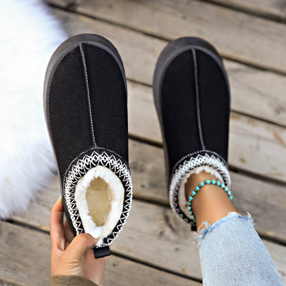 👟Waterproof, thickened, warm, and non-slip snow boots