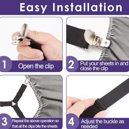 🔥【Hot Selling 20,000 Pieces】Adjustable Sheet Clip