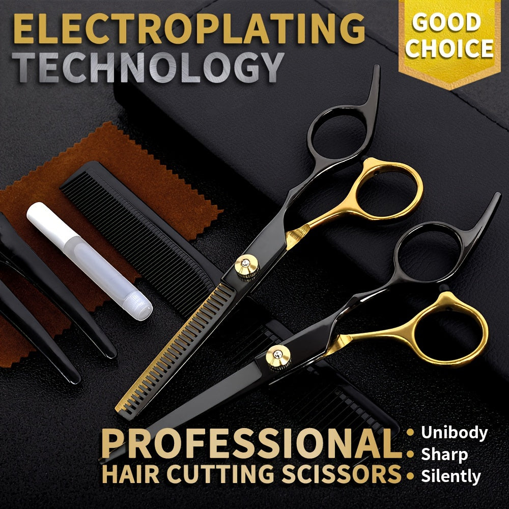【🔥8000 units sold】10-piece hair cutting scissors kit（Last day of promotion）