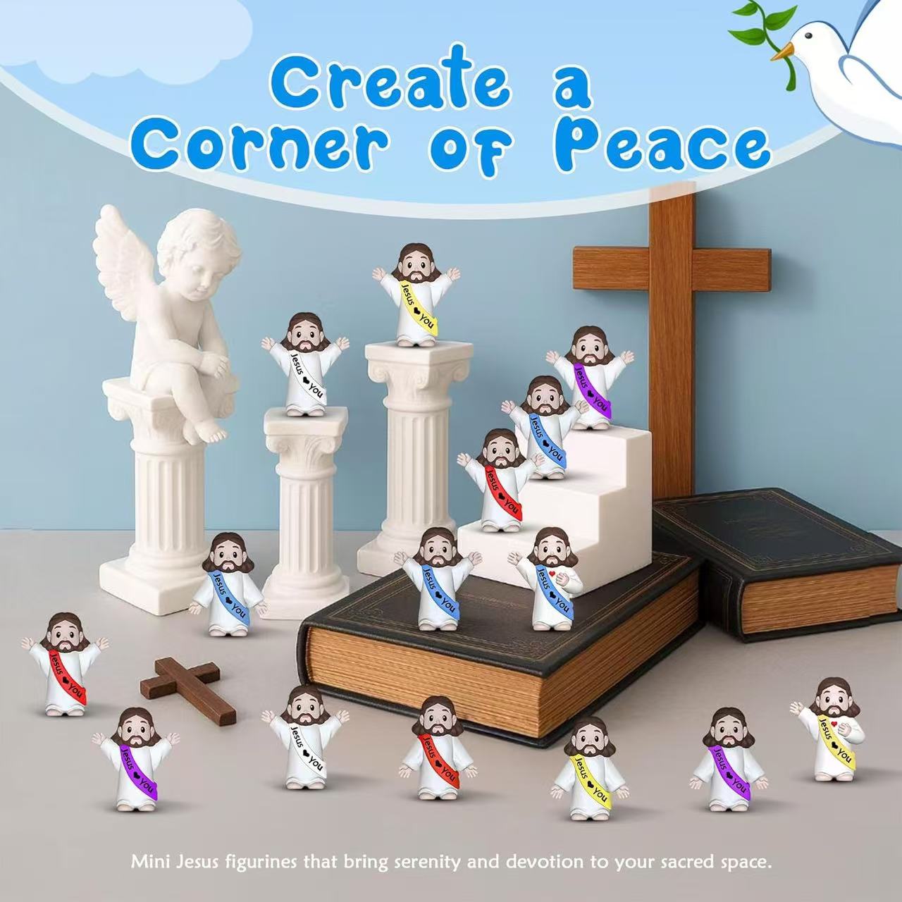 🙏 Mini Jesus statue