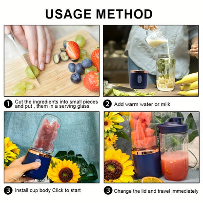 🍊Double-cup fruit and vegetable juicer