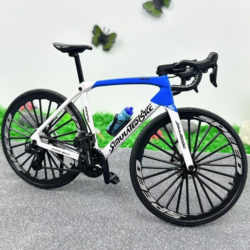 Retro metal bicycle model kit