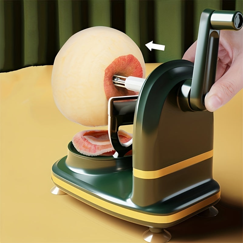 🍎Hand-cranked automatic rotating peeler
