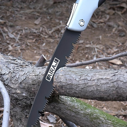 Industrial-grade steel folding saw