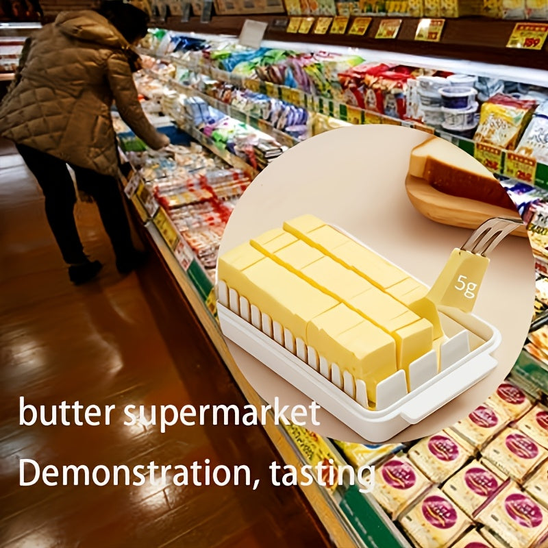 Airtight butter and cheese storage container with lid