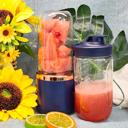 🍊Double-cup fruit and vegetable juicer