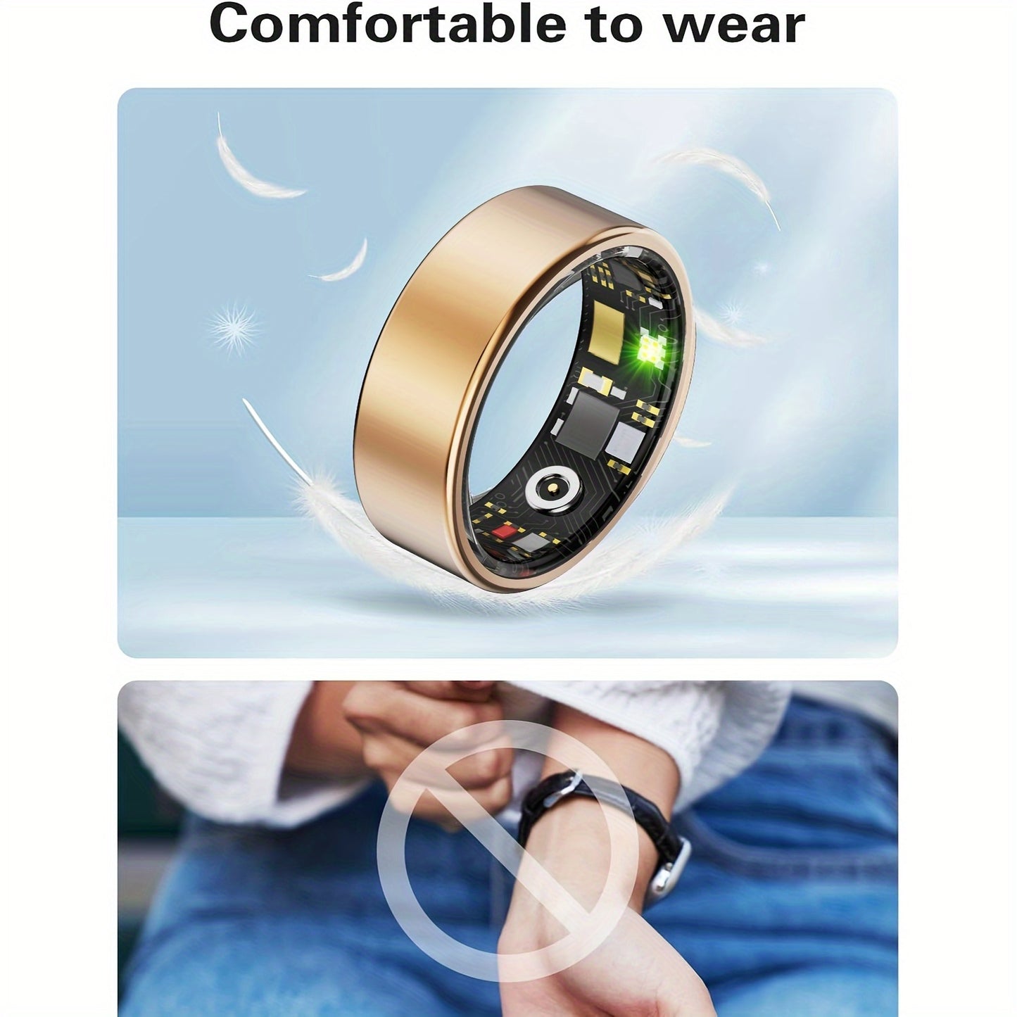 Unisex smart ring