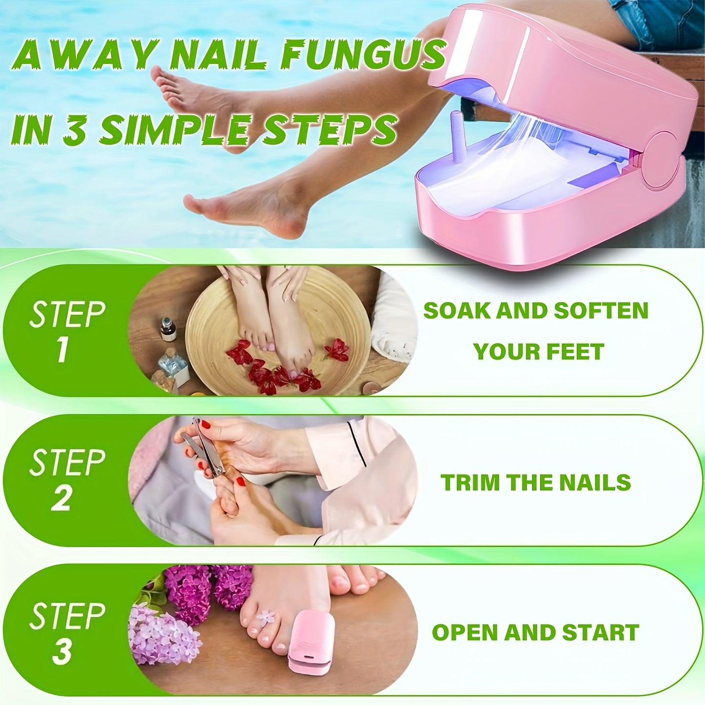 🦶Fungal infection laser treatment device