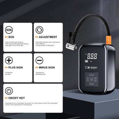 Unlimited multi-functional air pump