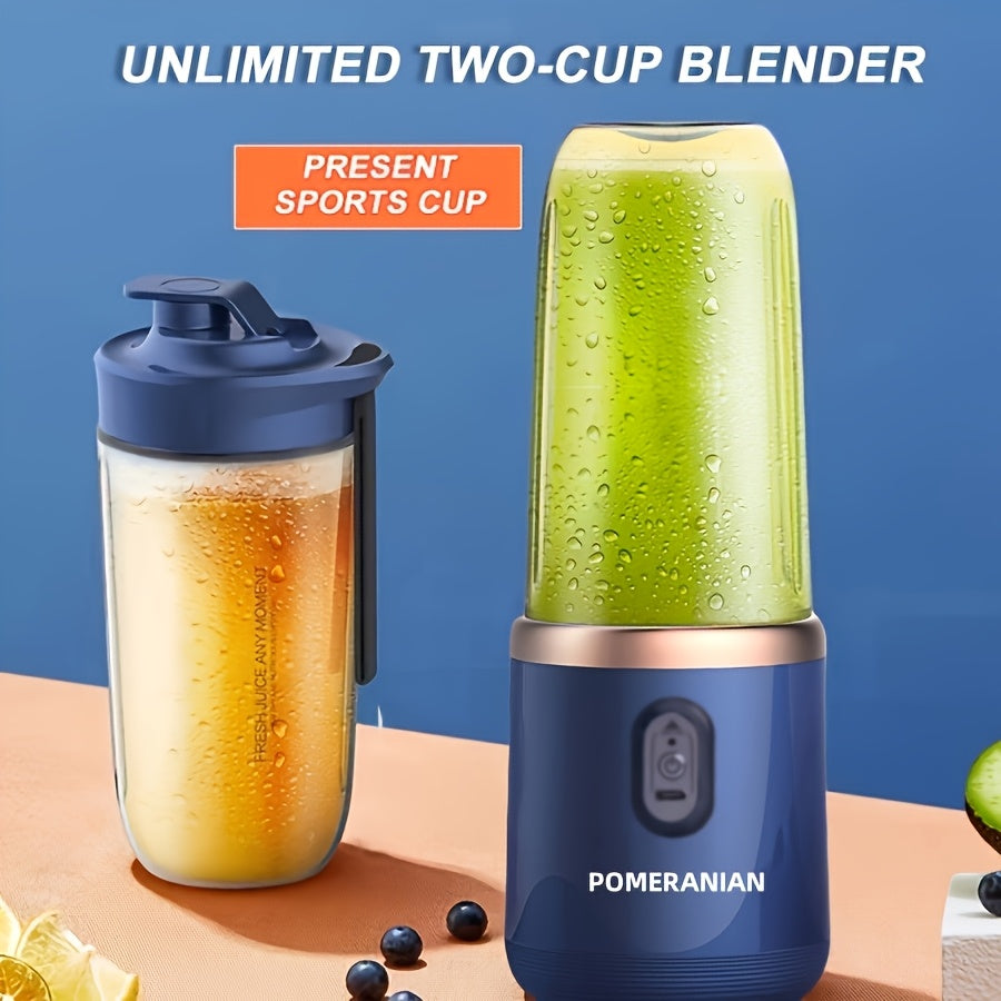 🍊Double-cup fruit and vegetable juicer