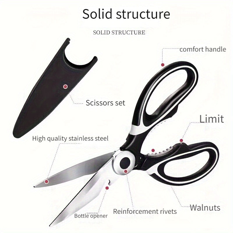 ✂️Multifunctional stainless steel kitchen scissors