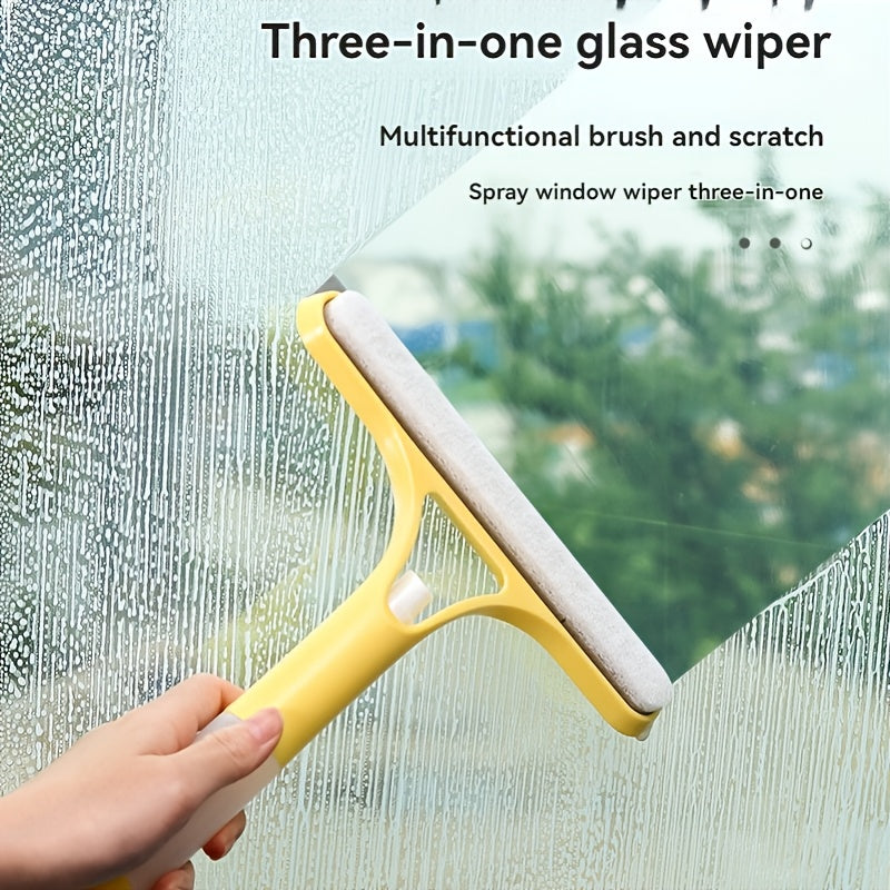 3-in-1 window cleaning squeegee