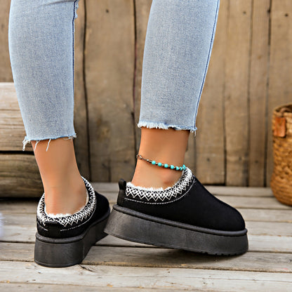 👟Waterproof, thickened, warm, and non-slip snow boots