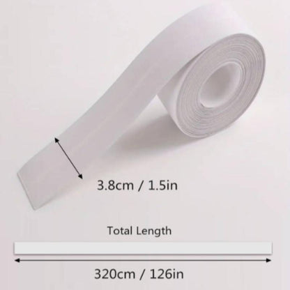 Waterproof sealing strips for bathrooms and kitchens