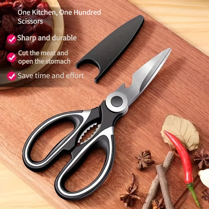 ✂️Multifunctional stainless steel kitchen scissors