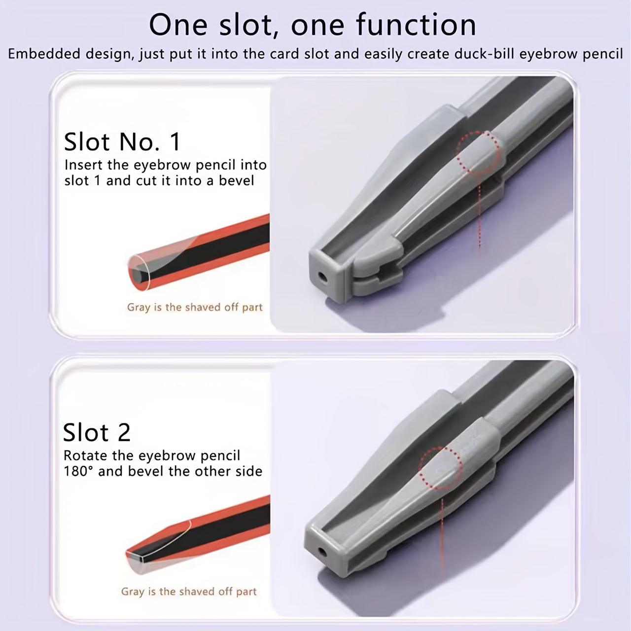 ✏️Eyebrow pencil sharpener