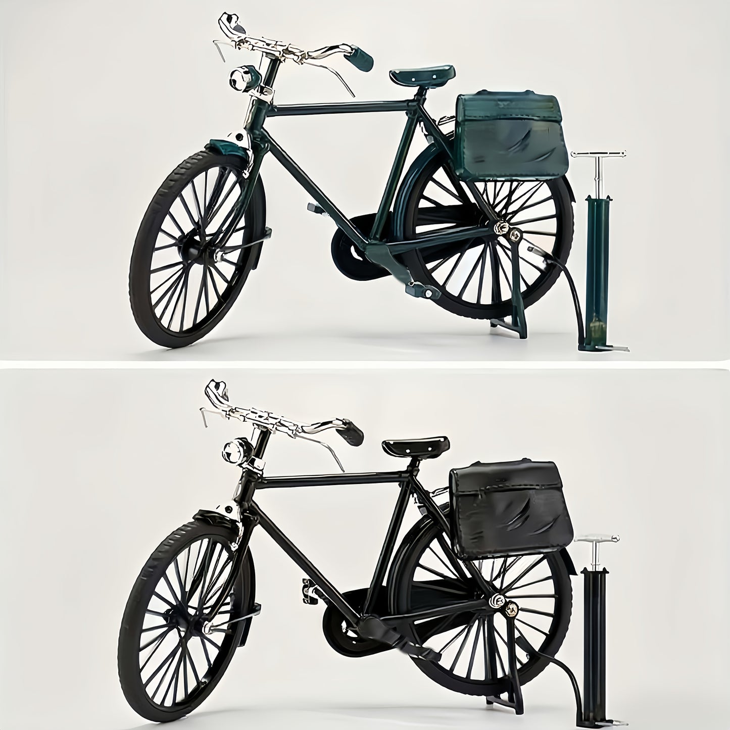 Retro metal bicycle model kit