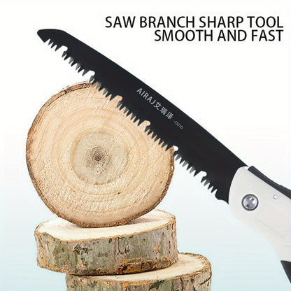 Industrial-grade steel folding saw
