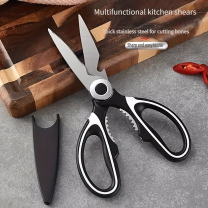 ✂️Multifunctional stainless steel kitchen scissors