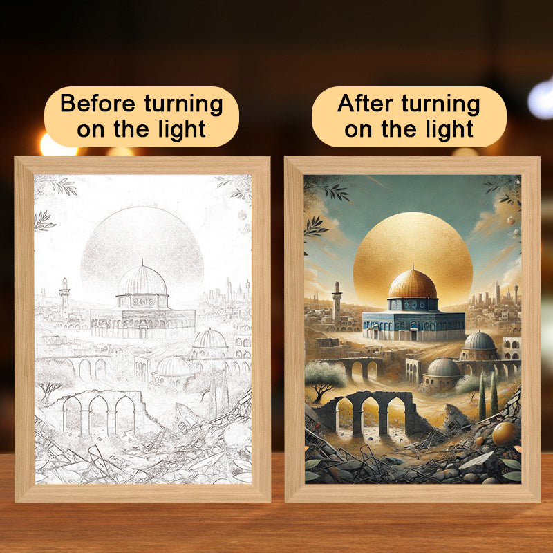 Creative DIY LED light painting