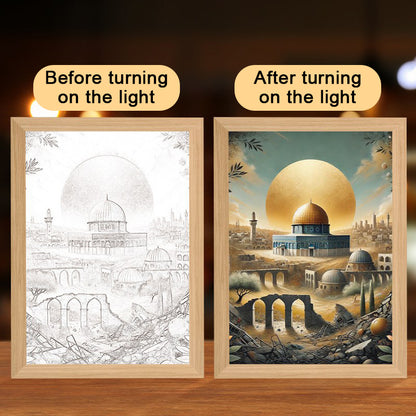 Creative DIY LED light painting