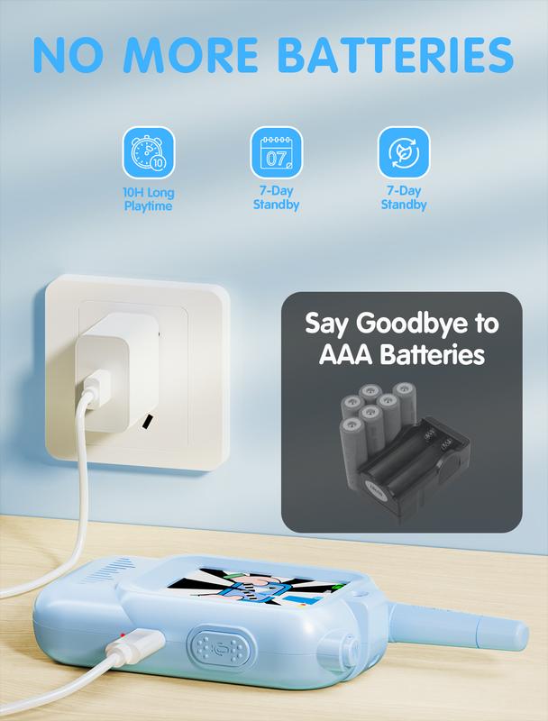 📱 2026 New Video Intercom Toy Set (2-piece set)