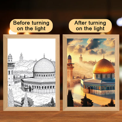 Creative DIY LED light painting