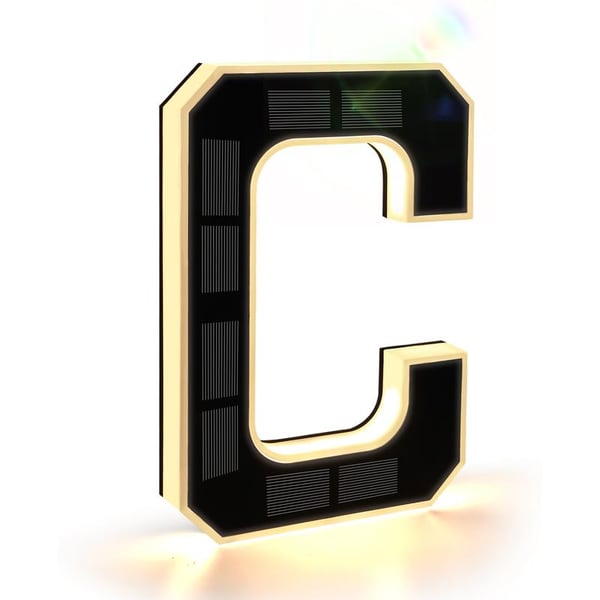 ☀️Solar Lighted House Numbers 9 Inch Waterproof LED Address Signs✨